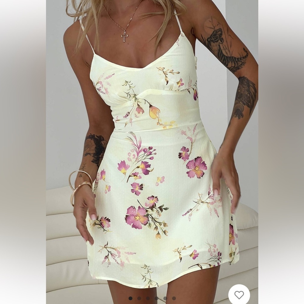 NWT Princess Polly Jaye Mini dress floral